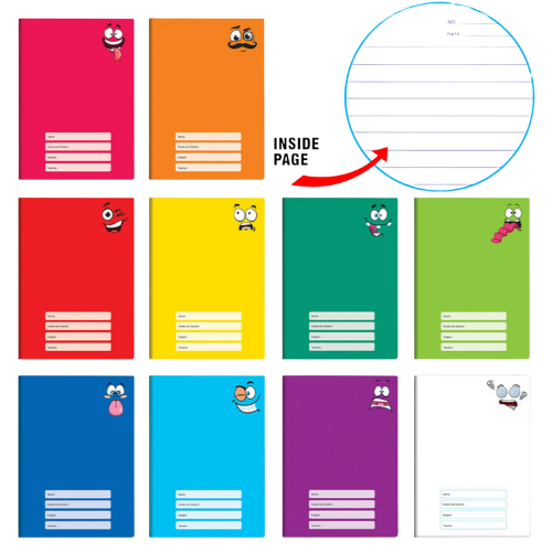 Advance Funny Faces - Composition Notebook